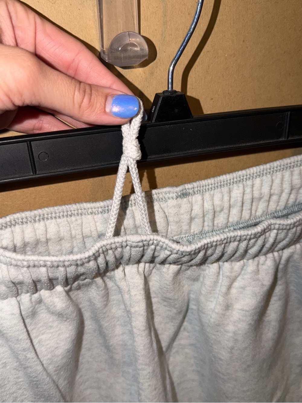 DSG Light Gray High-Waist Athletic Lounge Shorts - Picture 5 of 5